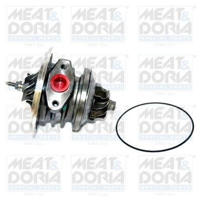 Core assembly, turbocharger